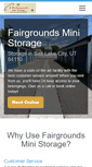 Mobile Screenshot of fairgroundsministorage.com